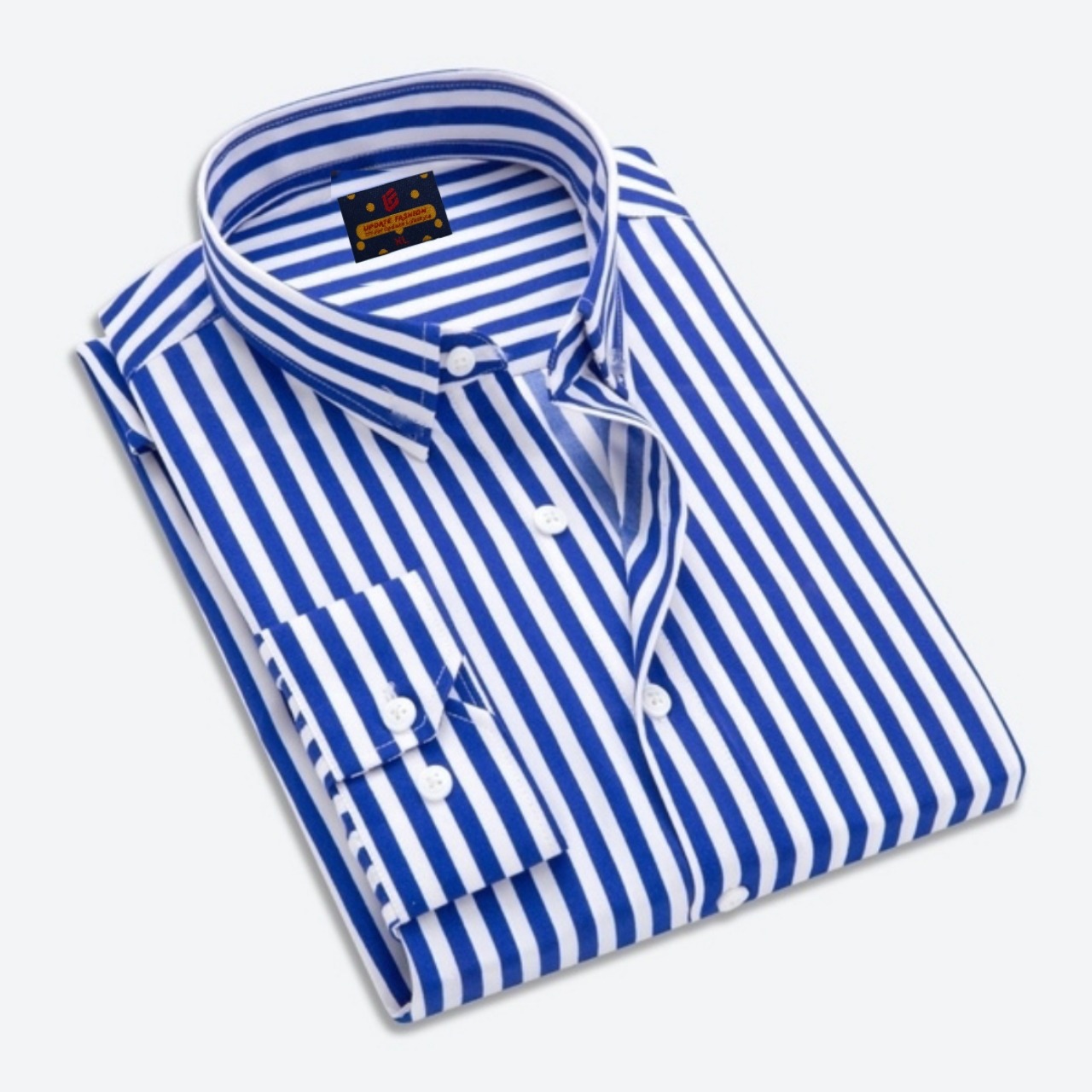 white blue formal Shirt